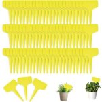 Jardin �tiquettes 100pcs plant �tiquettes �tiquettes en plastique �tiquettes jardin plastique pour plantes ...