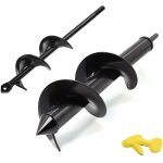 Jardin perceuse 8x30cm et 4x22cm perceuse jardinage foret spirale pour perceuse tariere perceuse tarriere ...