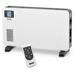 Jardin radiateur electrique avec chauffage rapide et confortable 2300w, ecran lcd et telecommande - hecht ...