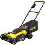 Stanley technologie du jardinage - tondeuse � gazon sans fil 18v, largeur de coupe 50 cm, sans batterie ...