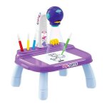 Jardindeco - table de dessin avec projection angle ajustable et accessoires inclus