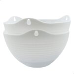 Jardini�re de balcon suspendue panier suspendu en plastique avec crochet � cha�ne - d�coration murale, ...