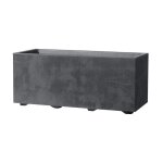 Deroma - jardiniere muret millennium r - anthracite - a r�serve d'eau - 59 cm