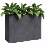 Artevasi jardiniere haute - sydney - plastique - anthracite - 80 cm - 50 l - dimensions: 79. 5x295x68 ...