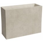 Artevasi jardiniere haute - sydney - plastique - creme - 80 cm - 50 l - dimensions: 79. 5x295x68 cm