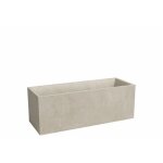 Artevasi jardiniere - sydney - plastique - creme - 80 cm - 57 l - dimensions: 79. 5x29. 5x29. 5 cm