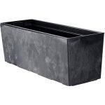 Jardinire en plastique avec insert, jardinire de balcon, rsistante aux intempries, rectangulaire, ...