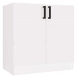 Jasper - meuble de cuisine bas style scandinave - 80x45. 5x82 cm - 2 portes