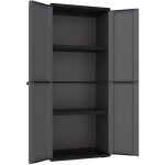 Jbase 268 armoire de rsine, noire - terry
