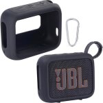Pour jbl go 4 housse de protection en silicone pour haut - parleur bluetooth �tanche, �tui de voyage ...