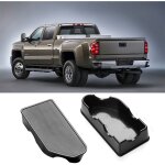 Jeffergarden lot de 2 caches de protection pour rails de caisse, caches pour trous de caisse pour silverado ...