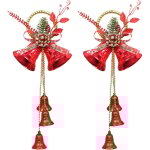 Jeffergarden lot de 2 cloches de no�l style 2, d�corations de sapin � faire soi - m�me pour vitrines ...