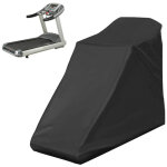 Jeffergarden, 200x95x150cm noir 210d oxford cloth treadmill waterproof dust cover (housse de protection ...