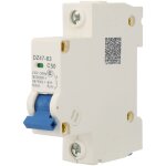 Jeffergarden 230vac dz47 - 63 interrupteur de coupure de disjoncteur miniature unipolaire (50a)