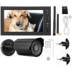 Jeffergarden - 7 pouces lcd sans fil wifi 4ch systme de surveillance de scurit affichage + camra ...