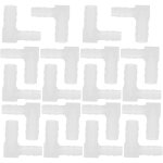 Jeffergarden adaptateur de tuyau de pompe  air pour aquarium, coude  90 , raccords de tuyau pour aquarium, ...