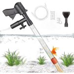 Jeffergarden aspirateur d'aquarium 5 en 1, nettoyeur de gravier, outils de nettoyage d'aquarium