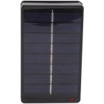 Jeffergarden - chargeur de batterie  panneau solaire botier de charge 1w 4v pour piles aa aaa 1. 2v ...