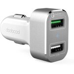 Jeffergarden chargeur rapide, 2 ports usb, total 30 w, charge en d�placement, protection contre les surcharges ...