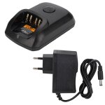Jeffergarden - chargeur de talkie - walkie 100 - 240v (prise ue) pour motorola xir p8268 dp4400 dp4800 ...