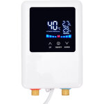 Jeffergarden chauffe eau instantan� �lectrique 3000w 220v, mini chauffe eau mini chauffe eau rapide pour ...