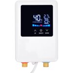 Jeffergarden chauffe eau instantan� �lectrique 3000w 220v, mini chauffe eau mini chauffe eau rapide pour ...