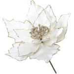Jeffergarden composition florale et feuillue artificielle de no�l - style b, �tamines blanches, 24 x ...
