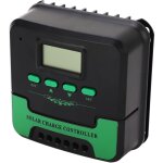 Jeffergarden - contr�leur de charge solaire mppt, r�gulateur � �cran lcd 12 v / 24 v, adaptatif, 5 v ...