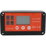 Jeffergarden - contr�leur solaire mppt, double usb, r�gulation intelligente, charge adaptative 12 v / ...