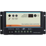 Jeffergarden - contr�leur solaire en plastique, double batterie, rechargeable, rv, 8 broches rj45 epipdb ...