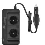Jeffergarden convertisseur 12v 220v 200w prise allume cigare transformateur de tension, 4 ports usb et ...