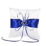 Jeffergarden - coussin d'oreiller de support d'alliance de mariage avec des diamants doubles de coeurs ...
