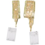 Jeffergarden guirlandes lumineuses en ruban de nol, 2 pices, lumires feriques pour arbre de nol pour ...