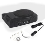 Jeffergarden haut - parleur de caisson de basses actif sous si�ge de voiture 600w, amplificateur audio ...