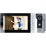 Jeffergarden interphone vid�o wifi , cam�ra 1080p full hd avec vision nocturne , c�ble � 4 fils , 52 ...