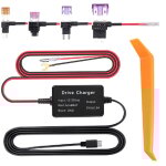 Jeffergarden kit de cam�ra de tableau de bord, haute s�curit�, surveillance 24h, pour cam�ra miroir, ...