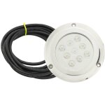 Jeffergarden lampe sous - marine pour yacht, 12v - 24v dc, en verre tremp�, �tanche ip68, dme arri�re ...
