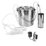 Machine  traire de chvre lectrique domestique 5l avec pompe d'aspiration directe (pour prise eu de ...