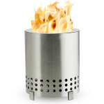 Jeffergarden mini brasero sans fum�e foyer portable de table brasero par des granul�s ou du bois, foyer ...