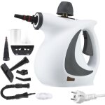Jeffergarden nettoyeur vapeur portable, multi - usage steam cleaner avec 9 accessoires, 1050w nettoyant ...