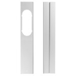 Jeffergarden plaque d'tanchit tlescopique de fentre rglable de climatiseur mobile universel de ...