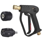 Jeffergarden - pressure washer short gun, 4000 psi power gun with 5 - in - 1 nozzle tip m22 hose connector, ... Jeffergarden - pressure washer short gun, 4000 psi power gun with 5 - in - 1 nozzle tip m22 hose connector, ...