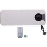 Jeffergarden radiateur lectrique mural  double fonction, installation portable, adapt  la chambre ...