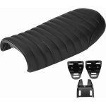 Jeffergarden selle plate vintage en cuir pu style caf� racer pour moto cg125 gn cg cb400ss