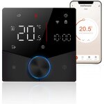 Jeffergarden thermostat intelligent tuya wifi, thermostat num�rique programmable hebdomadaire � commande ...