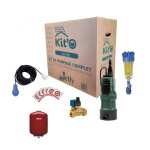 Jetly - kit'o jardin - kit de pompage immerge pour rcuprateur d'eau de pluie