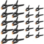 Jeu de 20 pince  ressort, bricolage outillage serre - joints, pinces clips clamps de prhension pour ...