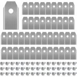 Jeu de 45 lames de tondeuse à gazon, dont 45 vis, pour tondeuses robotisées husqvarna / automower / yard ... Jeu de 45 lames de tondeuse à gazon, dont 45 vis, pour tondeuses robotisées husqvarna / automower / yard ...
