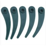 Jeu de 50 lames en plastique pour tondeuses � gazon bosch art23 - 18li et art26 - 18li