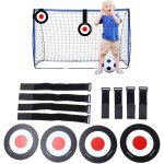 Jeu de cibles d'entranement de football - aide  l'entranement de tir au but portable avec sangles ...